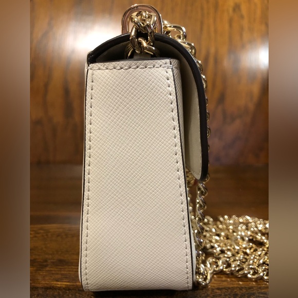 NWT-Kate Spade-SET-Heart❤️Hardware-Micro Flap Crossbody &❤️Keyfob/Bag Charm-$378 - Picture 5 of 16